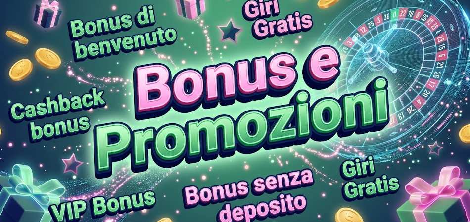 Bonus e promozioni